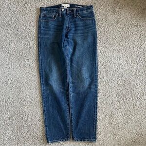 Madewell Relaxed Tapered Selvedge Denim Jeans